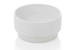 Rund skål i hvid porcelæn Ø10,0 , WAS