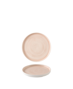 Stonecast Canvas Coral flad tallerken med kant 15,7 cm, Churchill