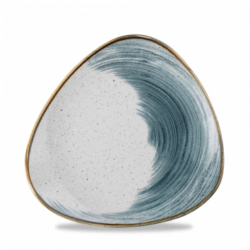 Stonecast Accents Bluebeerry trekantet tallerken 22 cm, Churchill