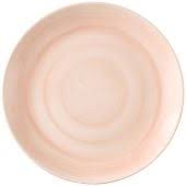 Stonecast Canvas Coral flad tallerken 26 cm, Churchill