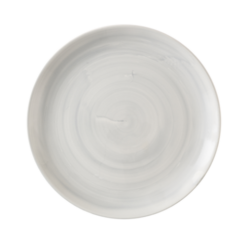 Stonecast Canvas Grey flad tallerken 21,7 cm, Churchill