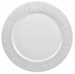 Super Vitrified Bamboo White flad præsentationstallerken 30,5 cm, Churchill