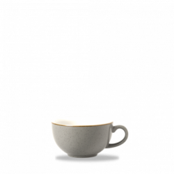 Stonecast Peppercorn Grey cappuccino kop 28 cl, Churchill