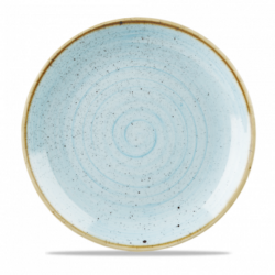 Stonecast Duck Egg flad tallerken 26 cm, Churchill