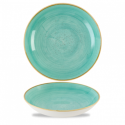 Stonecast Mint dyb tallerken 24,8 cm, Churchill