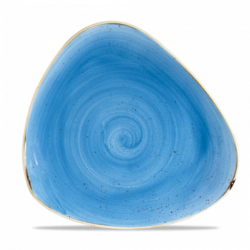 Stonecast Cornflower Blue flad tallerken 27 cm, Churchill