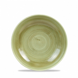 Stonecast Patina Burnished Green dyb tallerken 18,2 cm, Churchill