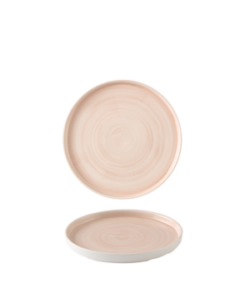 Stonecast Canvas Coral flad tallerken med kant 21 cm, Churchill