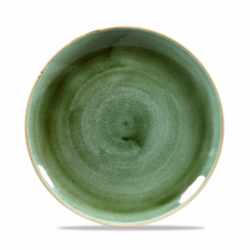 Stonecast Samphire Green flad tallerken 21,7 cm, Churchill