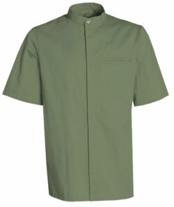 New Nordic kokkejakke m/kortærmer i grøn str. 2XL, Nybo