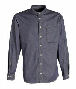 New Nordic skjorte m/langærmet denimblå str. XL, Nybo