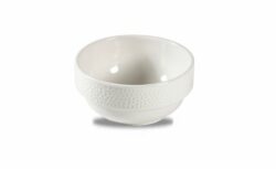Super Vitrified Isla White stabelbar skål  11,5 cm, Churchill