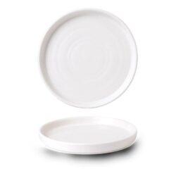 Super Vitrified Vellum White tallerken med kant 26 cm (semi mat), Churchill (restsalg)