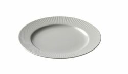 Groovy stoneware tallerken i grå 21 cm
