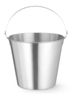 Stålspand 12L, Hendi