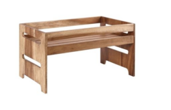 Trædisplay til buffet, 44,5 x 25,8 x 23,5 cm, Churchill