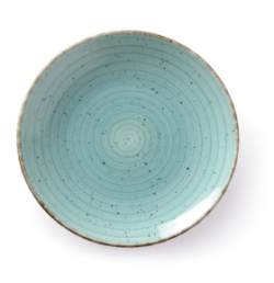 Tallerken 21 cm, Turkis, FineDine (udgår)