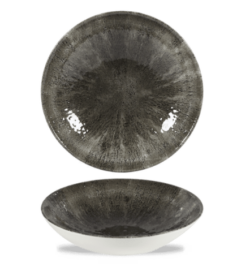 Studio Prints Quartz Black, dyb tallerken 18,2 cm, Churchill