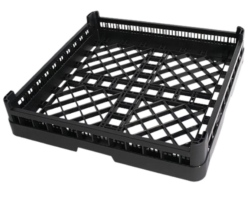 Universal opvaskebakke, 50x50 cm (masker 3x3 cm) i sort, CWK