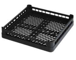 Universal opvaskebakke, 50x50 cm (masker 2x2 cm) i sort, CWK