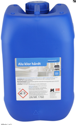 Maskinopvask alu klor 13,5L