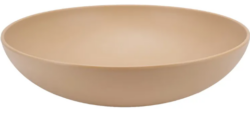 Melaminskål i beige Ø40 cm