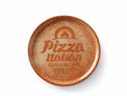 Pizzatallerken Recipe Collection Red Ø33 cm, Hendi