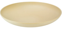 Melaminskål i beige Ø40x(h)7 cm