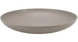 Melaminskål i grå Ø40x(h)7 cm
