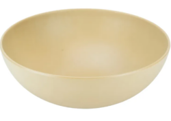 Melaminskål i beige Ø29x(h)10 cm