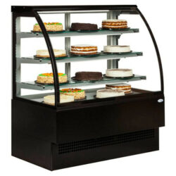 Kølemontre EVO 150 cm FAST LAVPRIS, Sort ral 9005, Tecnodom