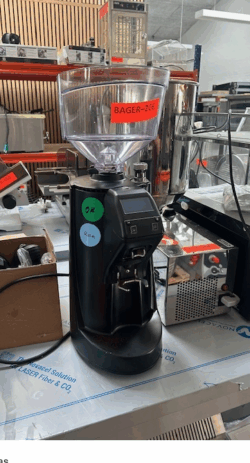 kaffekværn, brugt - 14 dages garanti. Du kan tilkøbe 12 mdr. for 799 kr.