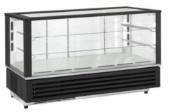 Kølemontre i sort 1192x676x730, Energiklasse C fra Coolhead RG1200