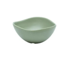 Melaminskål i grøn Ø8,6x(h)3,8 cm