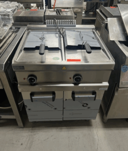 dobbelt friture fra Dexion, demomodel - 14 dages garanti. Du kan tilkøbe 12 mdr. for 799 kr.