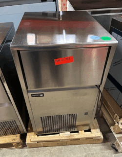 Fagor isterningemaskine model FIM60, brugt - 14 dages garanti. Du kan tilkøbe 12 mdr. for 799 kr.