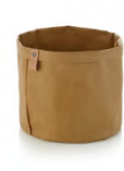 Brødpose i brun Ø24 cm, WAS