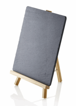 Skiffer menutavle 24x21 cm, WAS