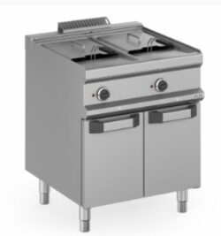 Friture m/ 2 kar på 13 liter til el, MBM MFRE77A
