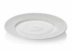 Maya Shiro flad tallerken Ø22 cm, WAS