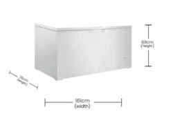 Kummefryser 458 Liter - Coldera