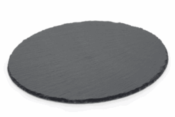 Skifferplade rund Ø38 cm, WAS