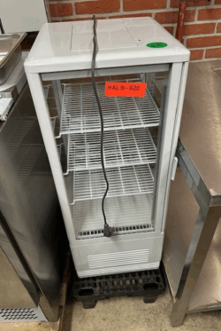 kølemontre bordmodel, brugt - 14 dages garanti. Du kan tilkøbe 12 mdr. for 799 kr.