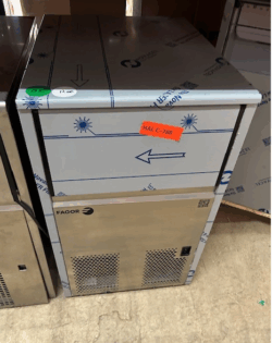 Fagor isterningemaskine model efim60 demomodel - 14 dages garanti. Du kan tilkøbe 12 mdr. for 799 kr.