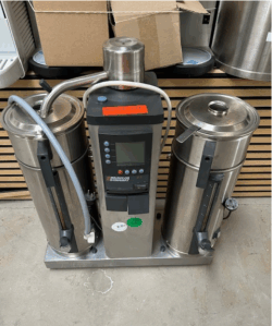 bonamat b5 kaffemaskine, brugt - 14 dages garanti. Du kan tilkøbe 12 mdr. for 799 kr.