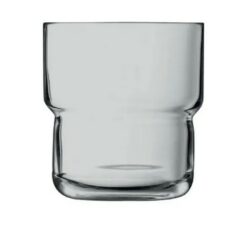 Vandglas stabelbar 22 cl i grå, Log