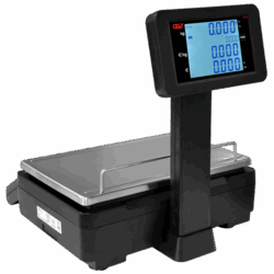 Vægt m/ printer og 100 PLU numre 0-15 kg / 5g interval CELY PI-150
