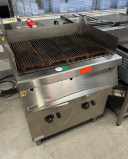 Lavastensgrill fra Zanussi, brugt - 14 dages garanti. Du kan tilkøbe 12 mdr. for 799 kr.