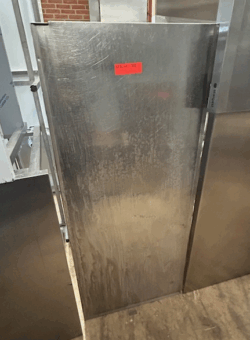 stålbord med krog til opvasker 1500x650x850, brugt - 14 dages garanti. Du kan tilkøbe 12 mdr. for 799 kr.