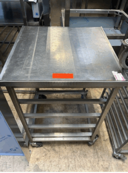 stikvogn til opvaskebakker, brugt - 14 dages garanti. Du kan tilkøbe 12 mdr. for 799 kr.